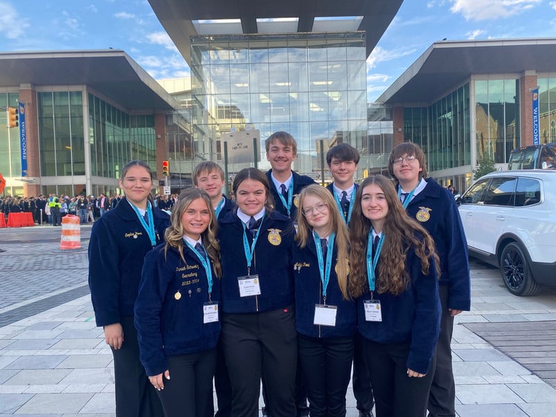 Mauston FFA attended the 97th National FFA Convention in Indianapolis.