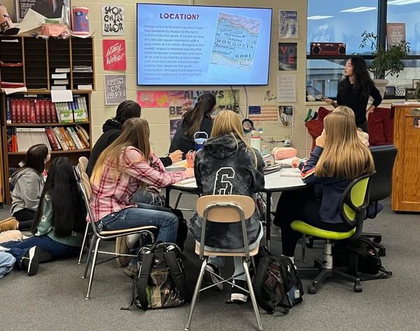 Freshman Academy classes and their cultural geography unit.